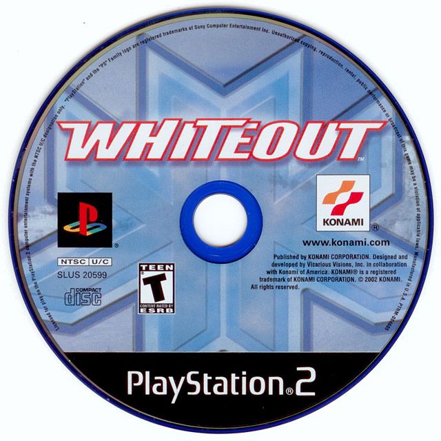 Media for Whiteout (PlayStation 2)