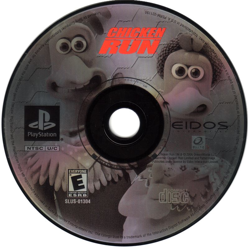 Media for Chicken Run (PlayStation)