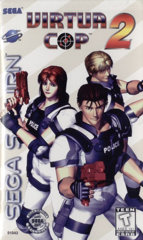 Front Cover for Virtua Cop 2 (SEGA Saturn)