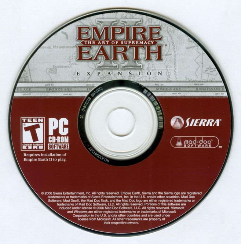 Media for Empire Earth II: The Art of Supremacy (Windows)