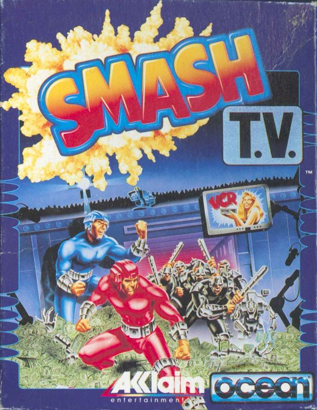 Front Cover for Smash T.V. (Commodore 64)