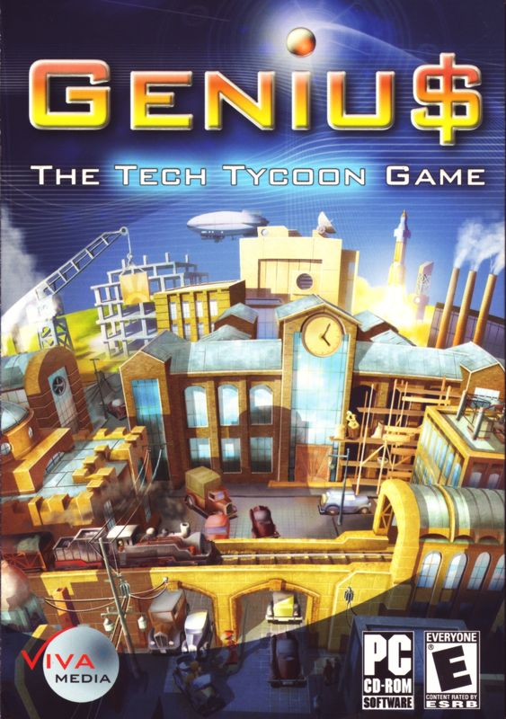 Front Cover for Geniu$: The Tech Tycoon Game (Windows)