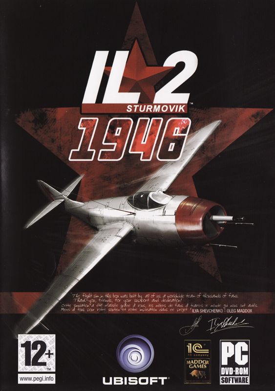 Front Cover for IL-2 Sturmovik: 1946 (Windows)