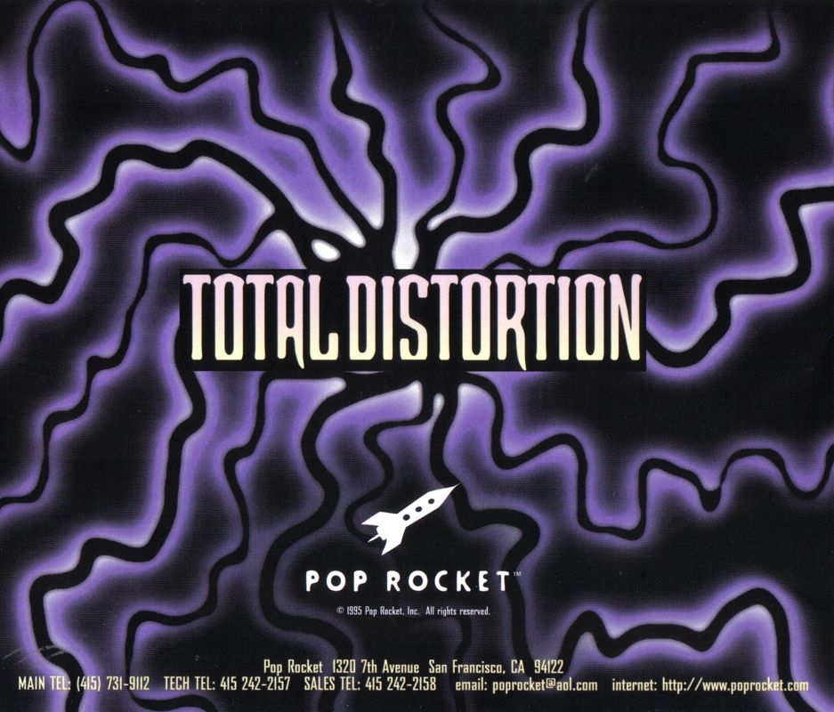 Other for Total Distortion (Windows 16-bit): Jewel Case - Back