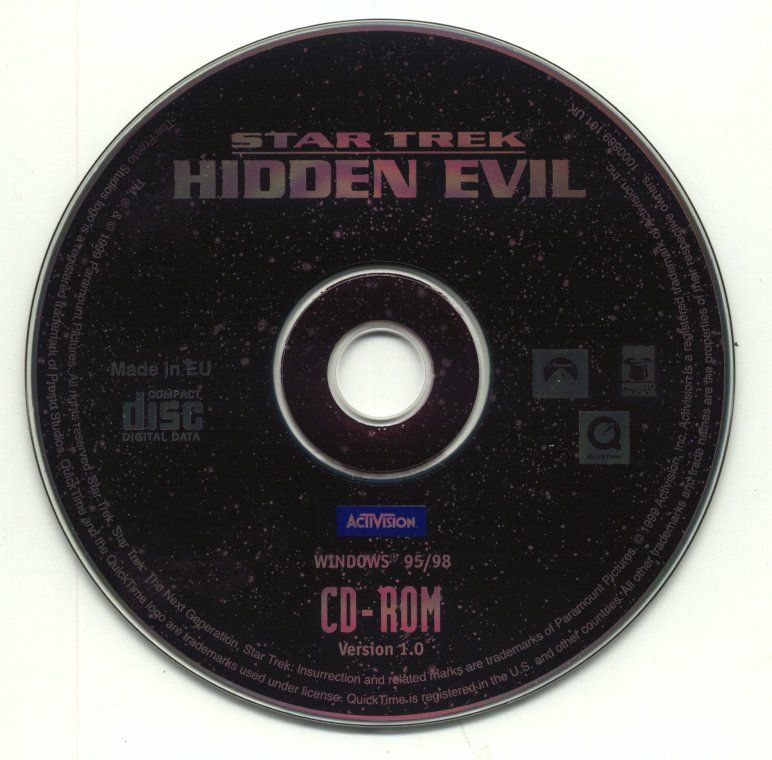 Media for Star Trek: Hidden Evil (Windows)