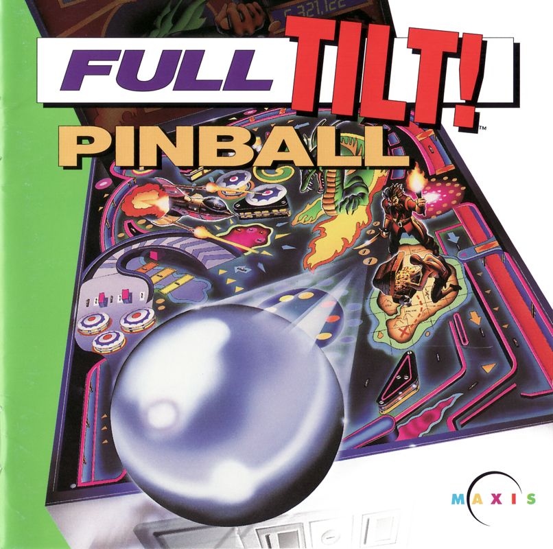 Front Cover for Full Tilt! Pinball (Macintosh and Windows and Windows 3.x)