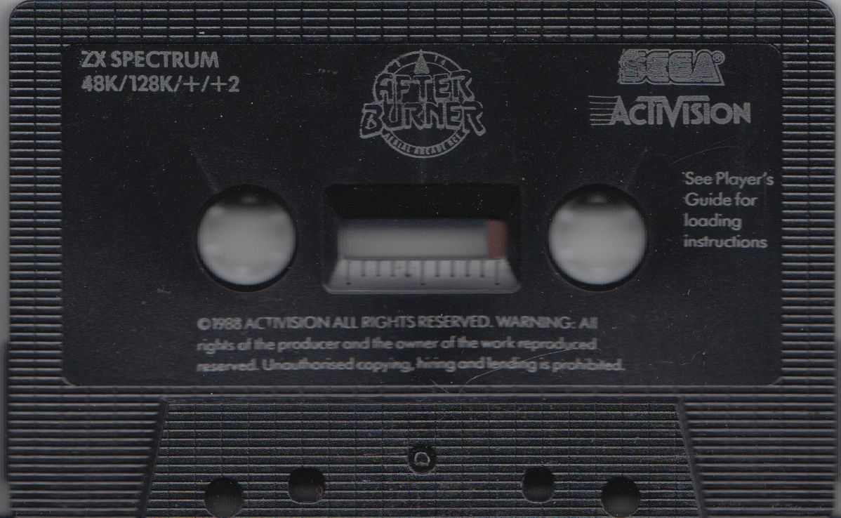Media for After Burner II (ZX Spectrum)