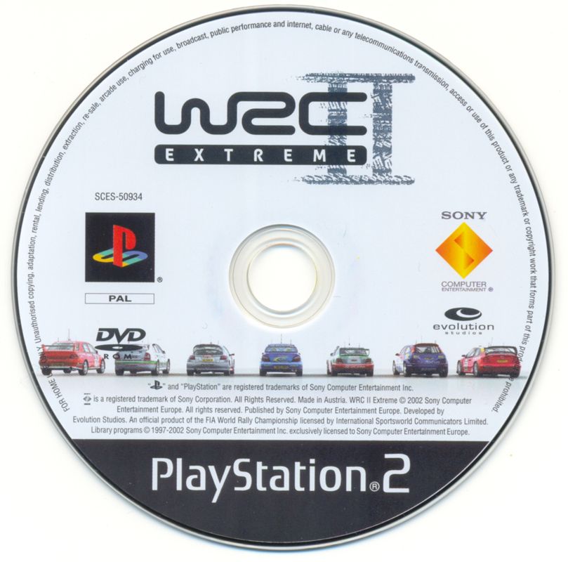 Media for WRC II Extreme (PlayStation 2)