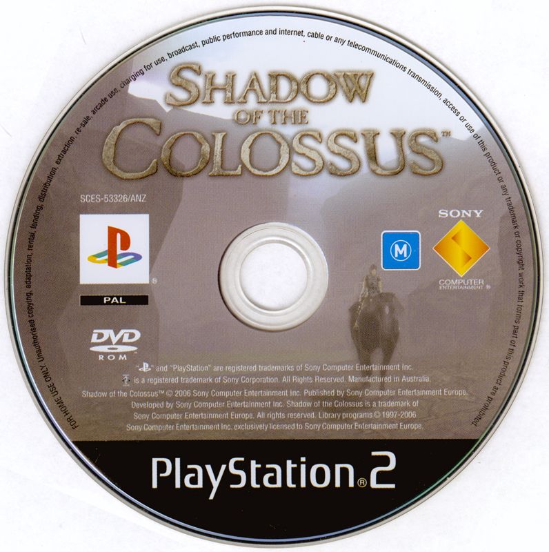 Media for Shadow of the Colossus (PlayStation 2)