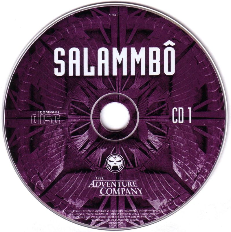 Media for Salammbo: Battle for Carthage (Windows): Disc 1