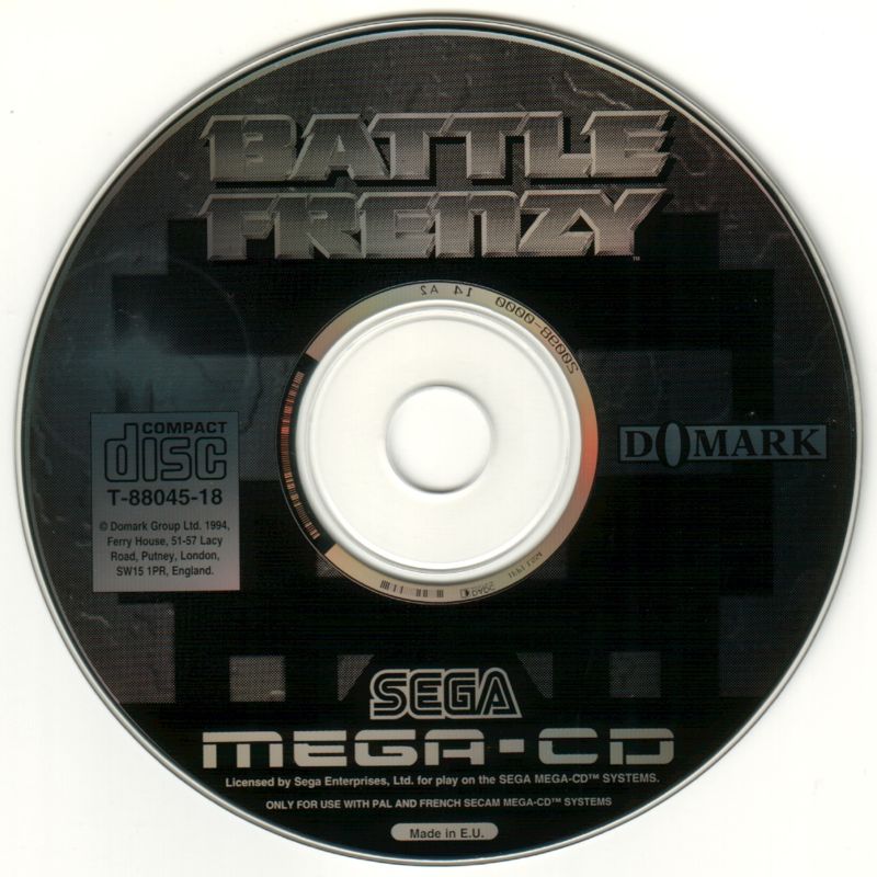 Media for Battle Frenzy (SEGA CD)