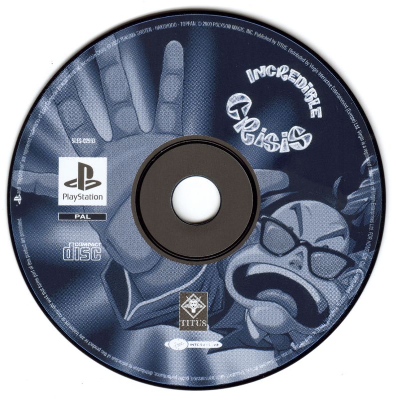 Media for Incredible Crisis (PlayStation)