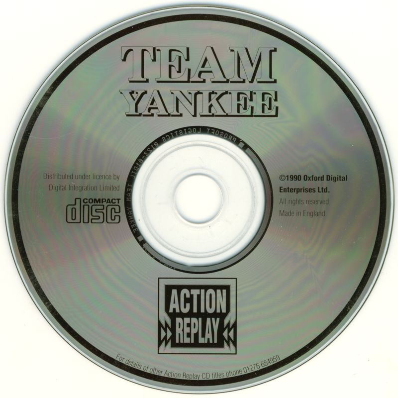 Media for Team Yankee (DOS) (Action Replay CD-ROM release)