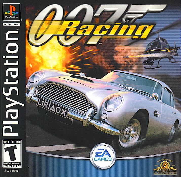 Front Cover for 007: Racing (PlayStation)