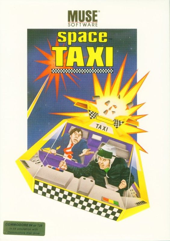 Front Cover for Space Taxi (Commodore 64)