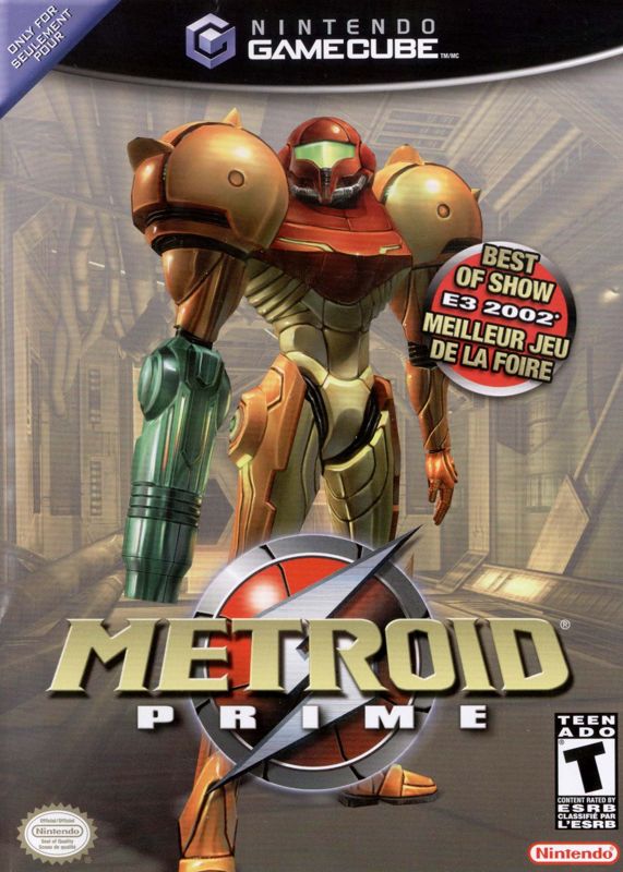 Front Cover for Metroid Prime (GameCube)