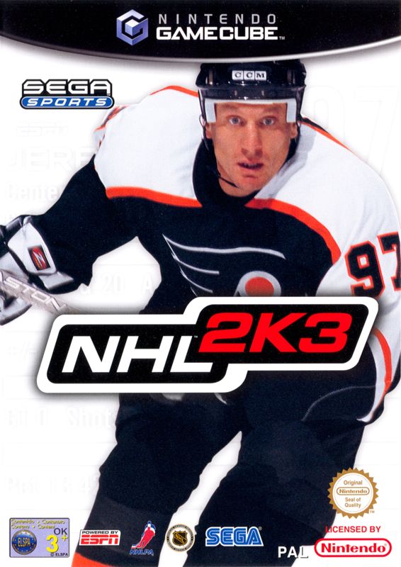 Front Cover for NHL 2K3 (GameCube)