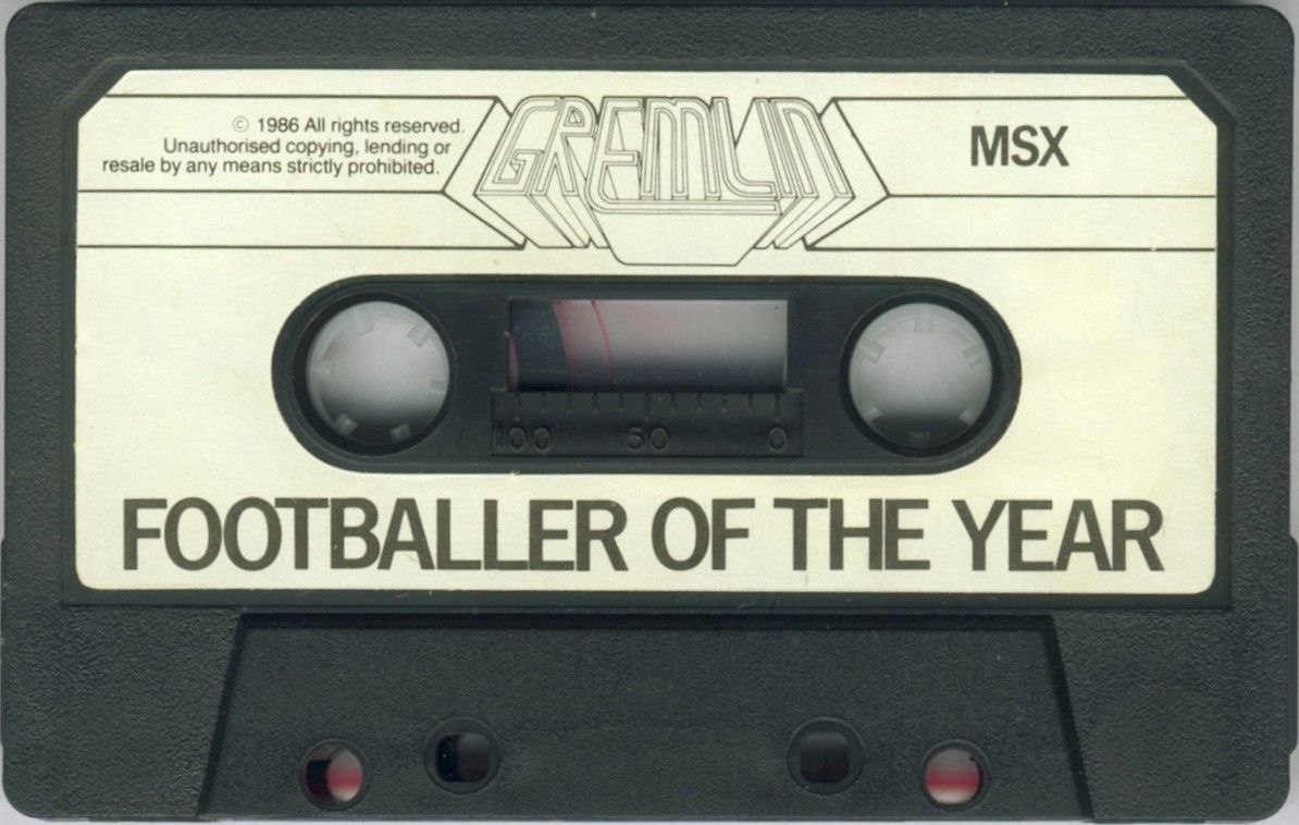 Media for Footballer of the Year (MSX)