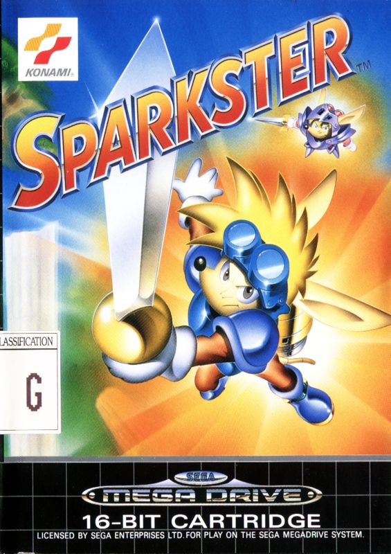 Front Cover for Sparkster (Genesis)