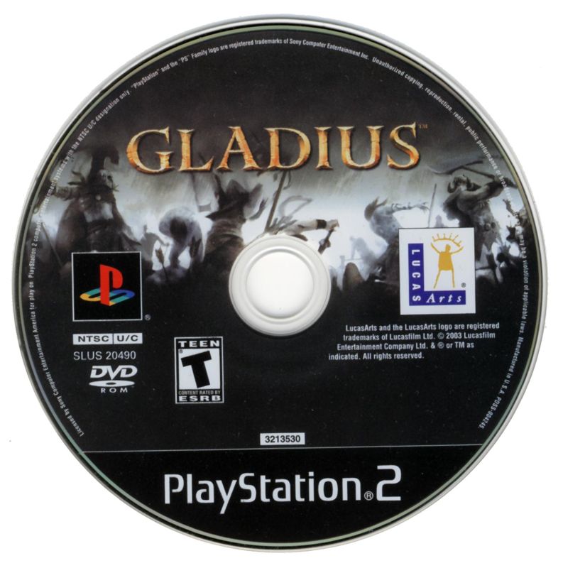 Media for Gladius (PlayStation 2)