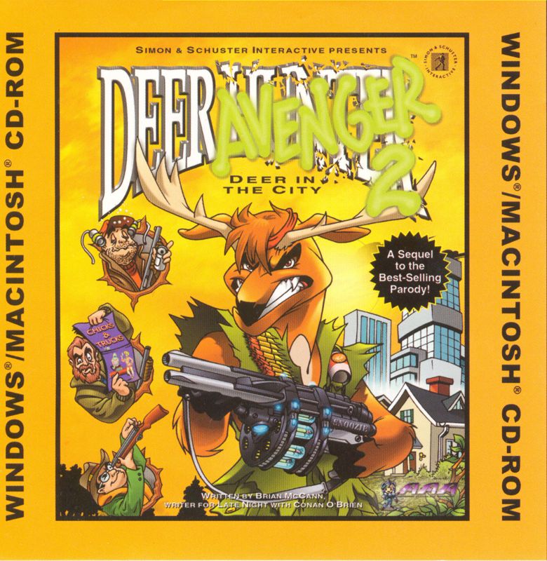 Deer Avenger 2 Deer in the City cover or packaging material MobyGames