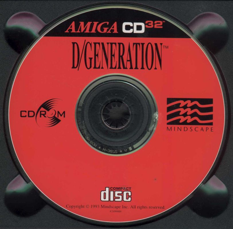 Media for D/Generation (Amiga CD32)