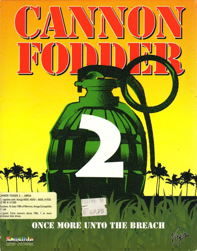 Front Cover for Cannon Fodder 2 (Amiga)