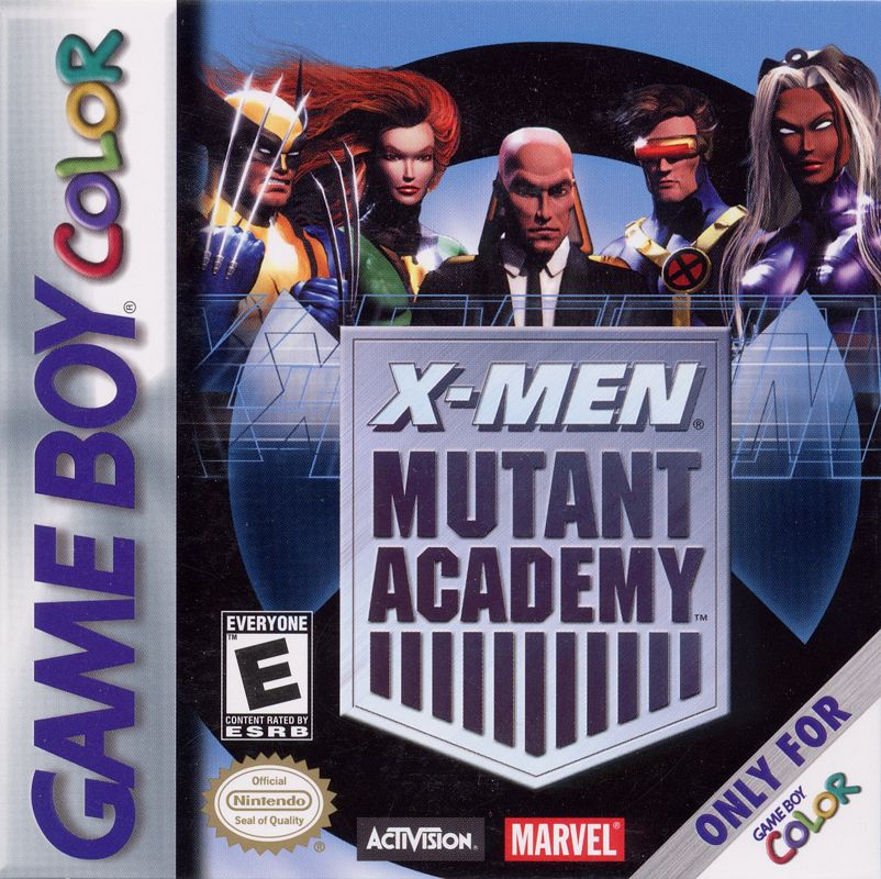 Front Cover for X-Men: Mutant Academy (Game Boy Color)