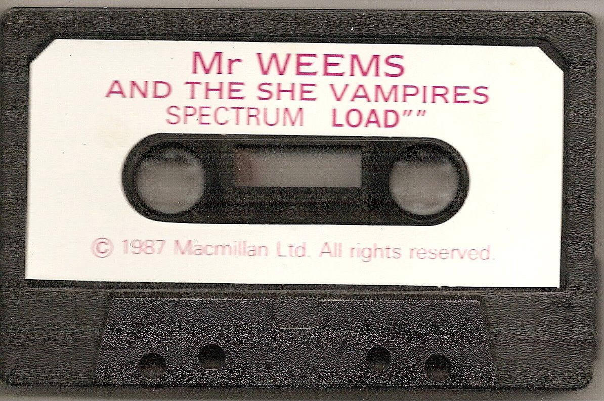 Media for The Astonishing Adventures of Mr. Weems and the She Vampires (ZX Spectrum)