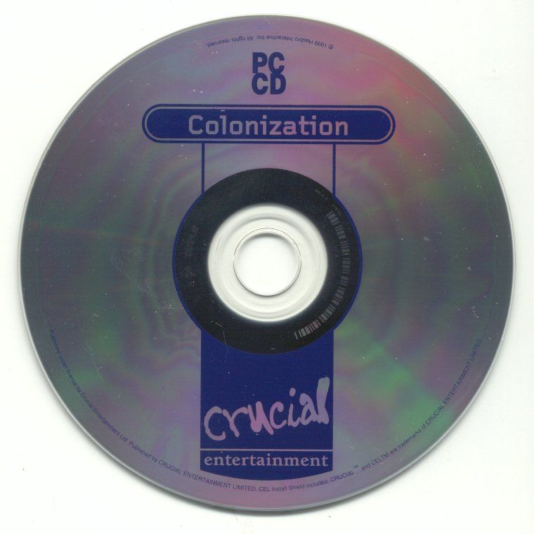 Media for Sid Meier's Colonization (DOS) (Crucial Entertainment release)