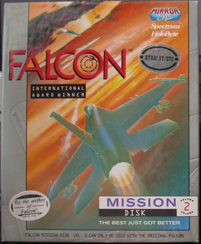Front Cover for Falcon Operation: Firefight (Atari ST) (Pic from European release (as Falcon Mission Disk Vol 2))