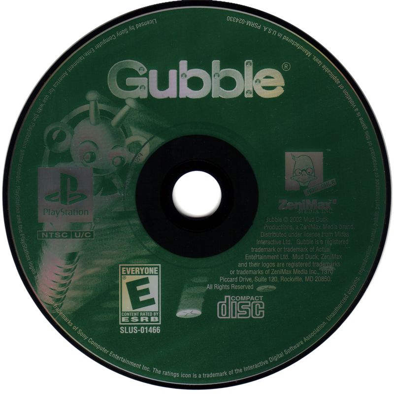 Media for Gubble (PlayStation)