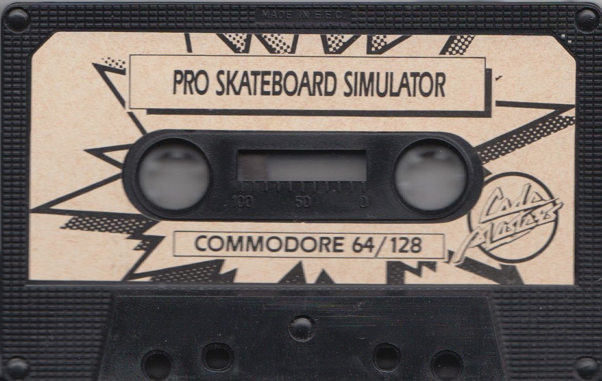 Media for Pro Skateboard Simulator (Commodore 64)