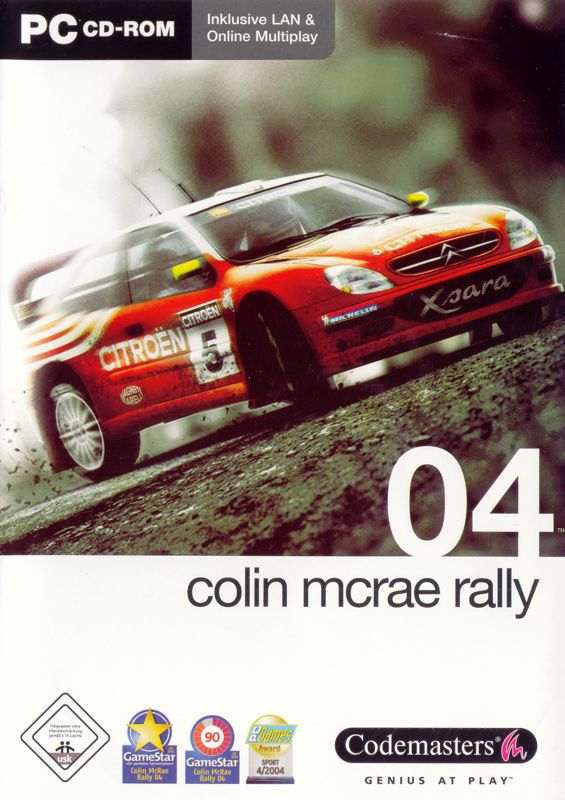 Front Cover for Colin McRae Rally 04 (Windows) (CD release)