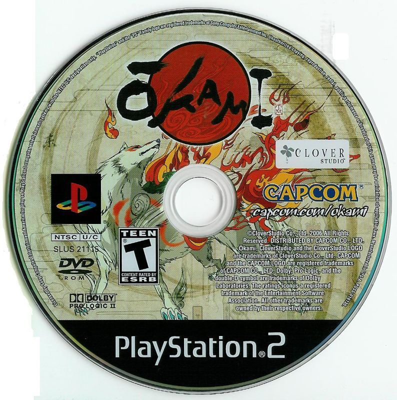 Media for Ōkami (PlayStation 2)