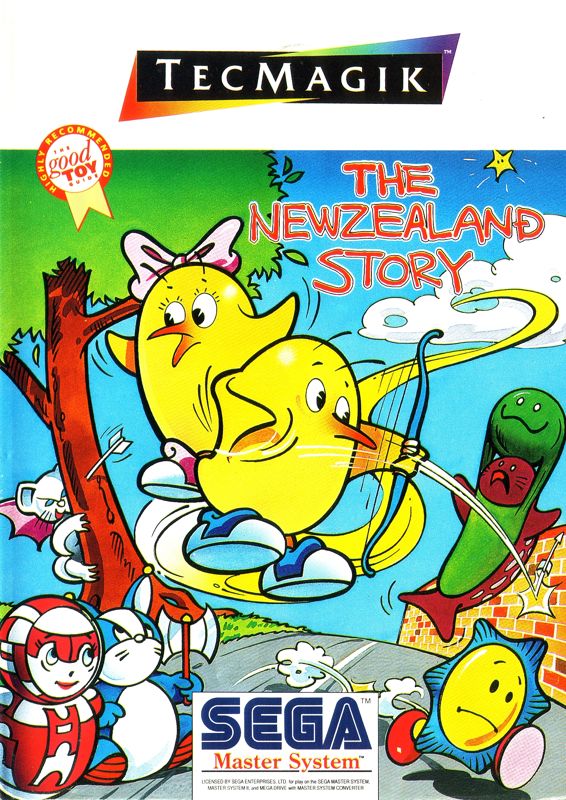 Front Cover for The New Zealand Story (SEGA Master System)