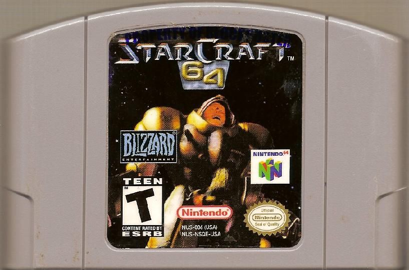 Media for StarCraft 64 (Nintendo 64)