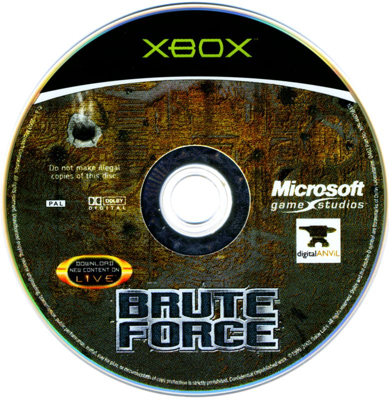 Media for Brute Force (Xbox)