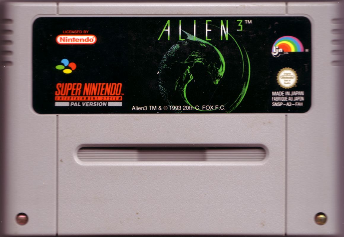 Alien³ cover or packaging material - MobyGames
