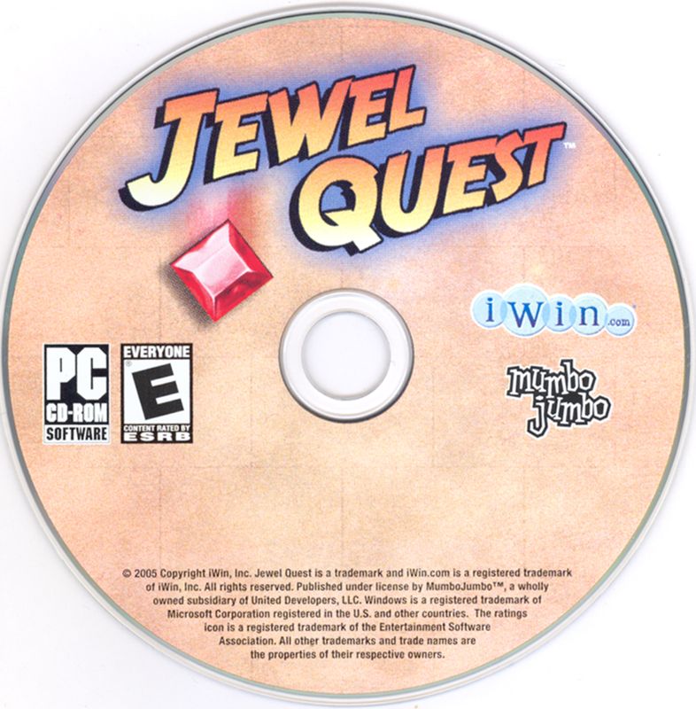 Media for Jewel Quest (Windows)