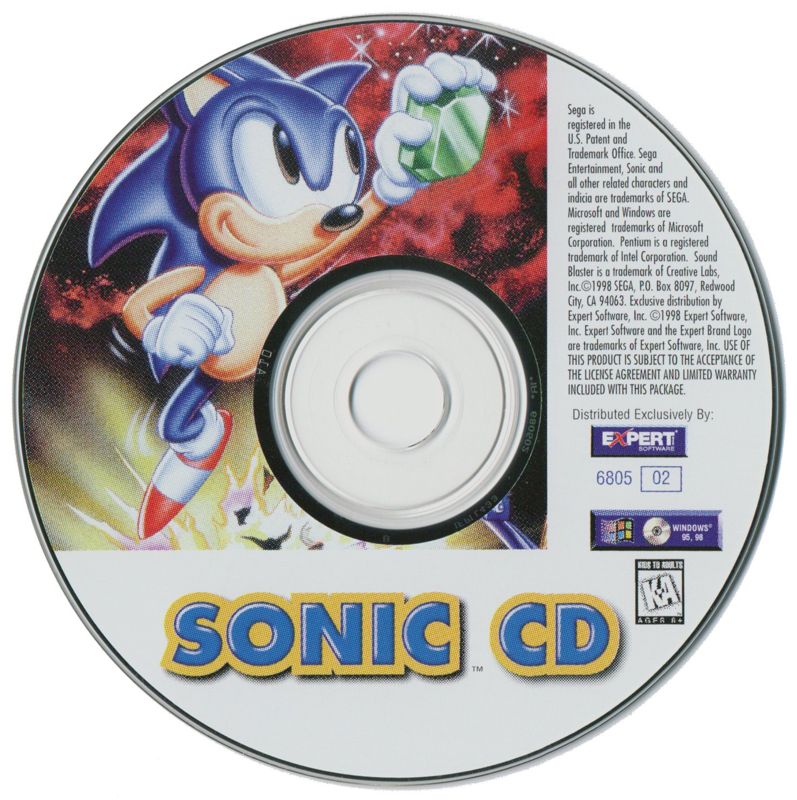 Media for Sonic CD (Windows) (Expert Software Release)