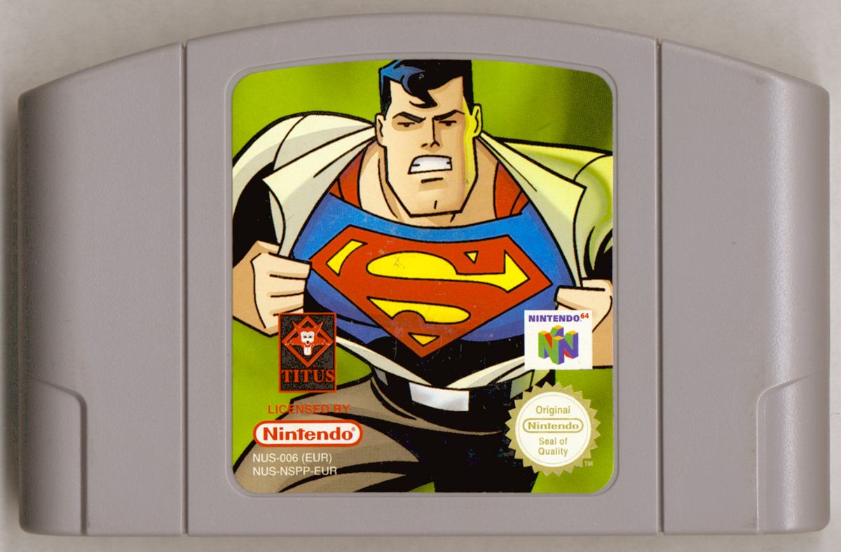 Media for Superman (Nintendo 64)