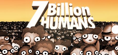 Front Cover for 7 Billion Humans (Linux and Macintosh and Windows) (Steam release): 1st version