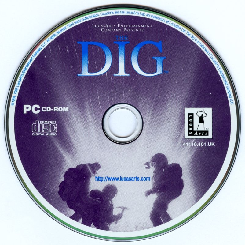 Media for The Dig (Windows) (LucasArts Classic release)