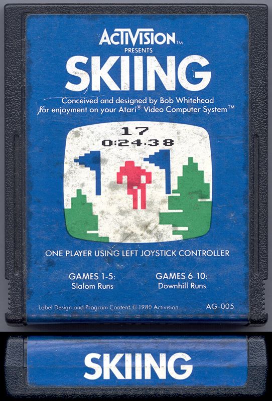 Media for Skiing (Atari 2600)