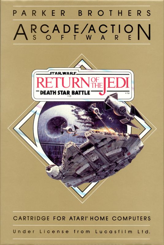 Front Cover for Star Wars: Return of the Jedi - Death Star Battle (Atari 8-bit)