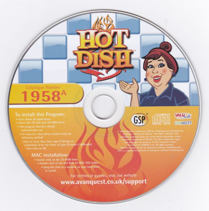 Media for Hot Dish (Macintosh and Windows)