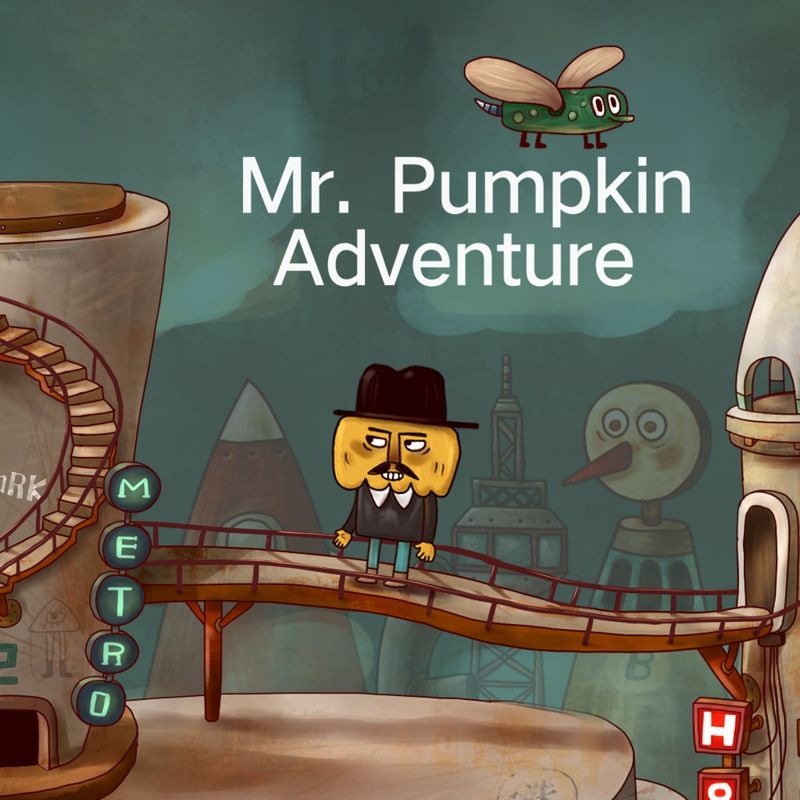 Front Cover for Mr. Pumpkin Adventure (PlayStation 4) (download release)
