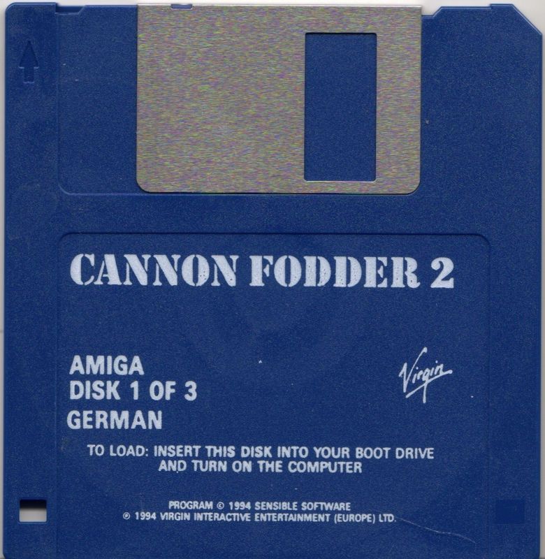 Media for Cannon Fodder 2 (Amiga)