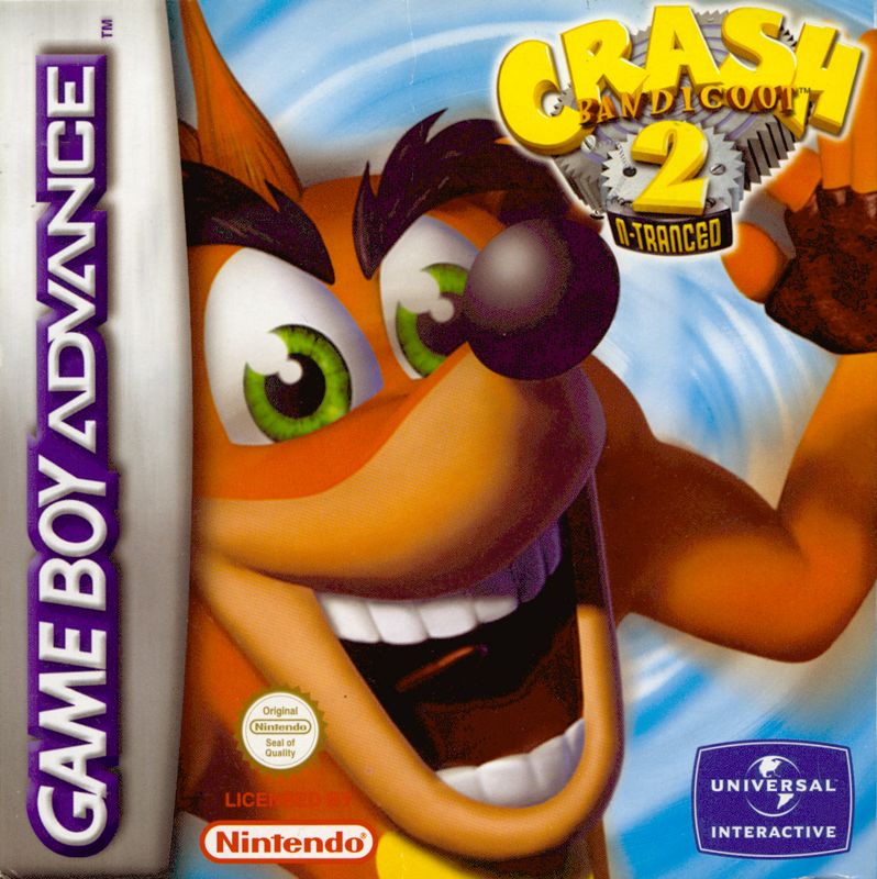 Front Cover for Crash Bandicoot 2: N-Tranced (Game Boy Advance)